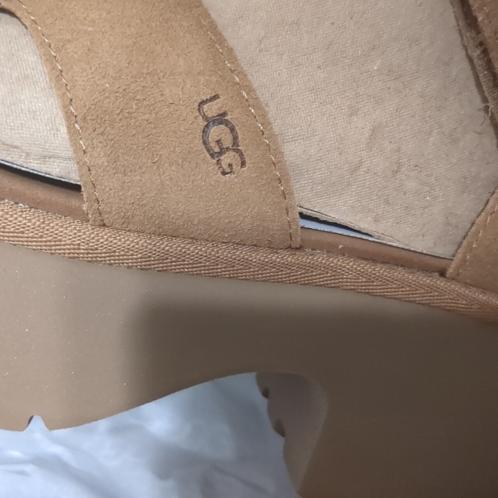 New Ugg Height Ankle Strap Sandals 8 - Picture 7 of 10